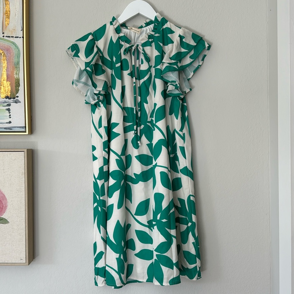 Kelly Floral Ruffle Dress - Picture 4 of 6